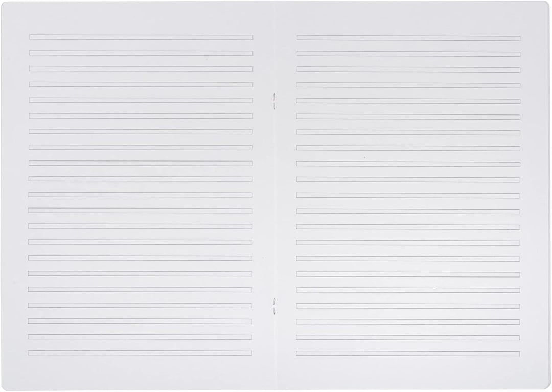 Oxford Schulheft A4 Recycling, 16 Blatt, Lineatur 3, liniert, 15 Stück