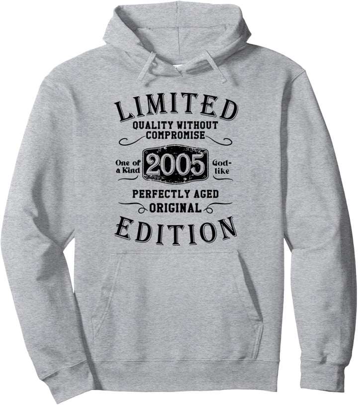 Geburtstag 2005 Limited Edition Geschenk Used Grunge Vintage Pullover Hoodie