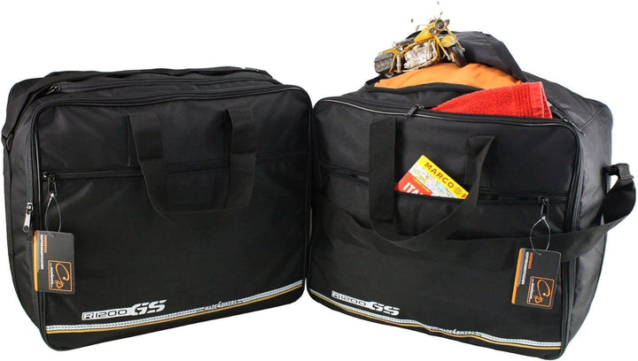 made4bikers Promotion-Bag: Koffer Innentaschen passend für BMW R1200GS-LC (K51) Adventure ab Bj. 201