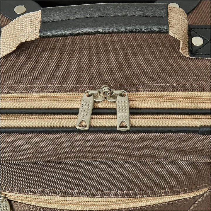 Rockland Fashion Softside Gepäck-Set, aufrecht stehend, braun, Einheitsgrösse, Fashion Softside Gepä