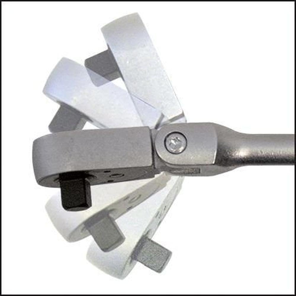 Hazet Umschaltknarre mit Gelenk 3/8" 276mm 3/8 Zoll Vierkant mit Gelenk, 3/8 Zoll Vierkant mit Gelen
