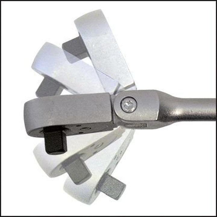 Hazet Umschaltknarre mit Gelenk 3/8" 276mm 3/8 Zoll Vierkant mit Gelenk, 3/8 Zoll Vierkant mit Gelen