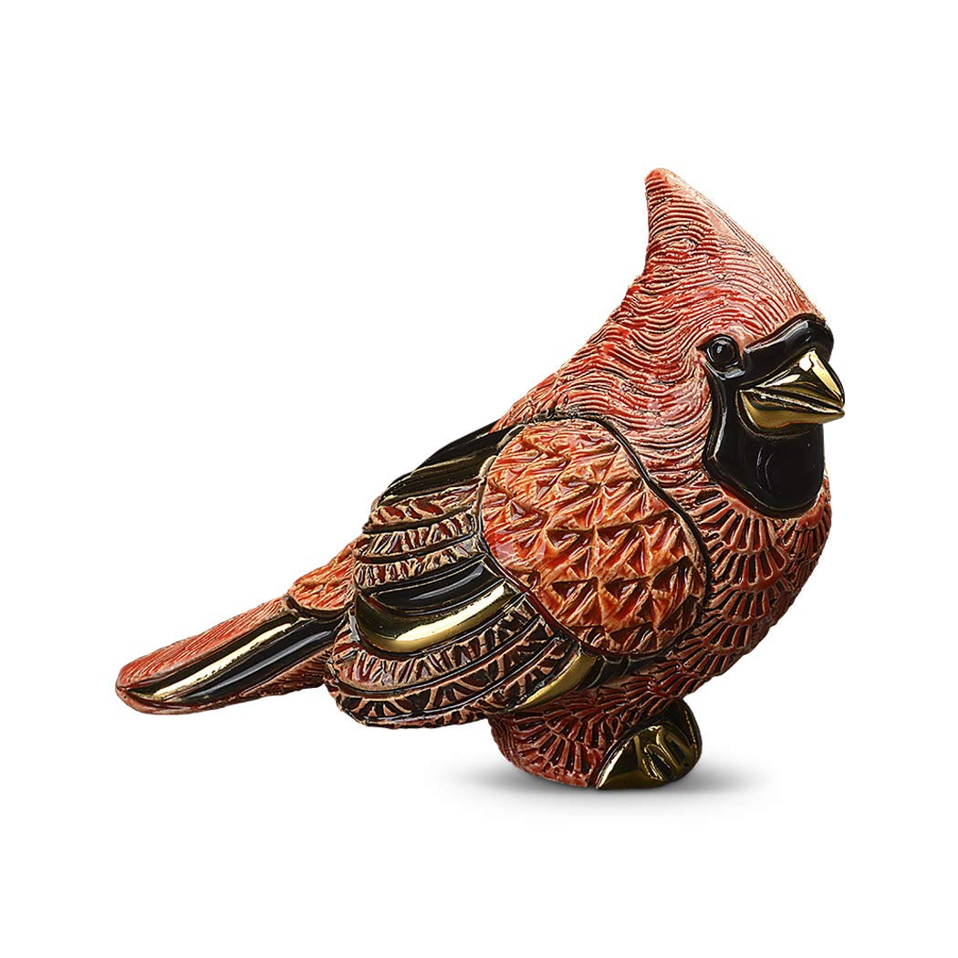 De Rosa Rinconada - Kardinal inVogel Keramik Figur