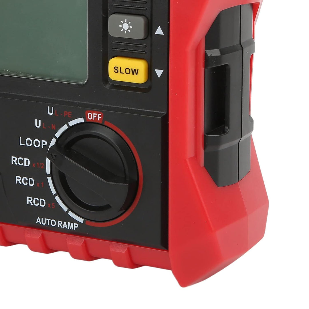 RCD-Widerstandsprüfgerät, RCD-Schleifentest 45Hz-65Hz Schleifenwiderstandsprüfgerät Multifunktional
