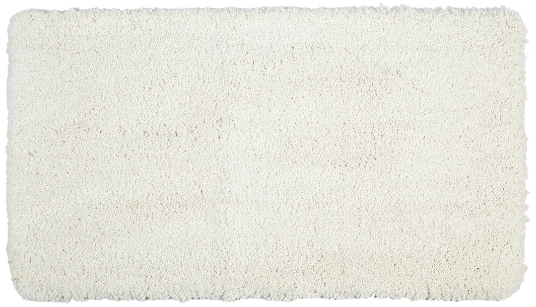 Kleine Wolke Trend Badteppich, Polyester, Weiss, 1 cm cm 70 x 120 cm Weiss, 70 x 120 cm Weiss
