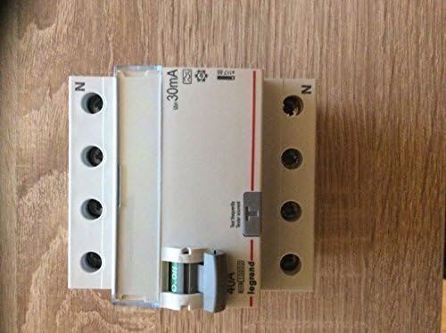 Legrand 411765 TX3 FI 40A 4P 30MA A Single, Single