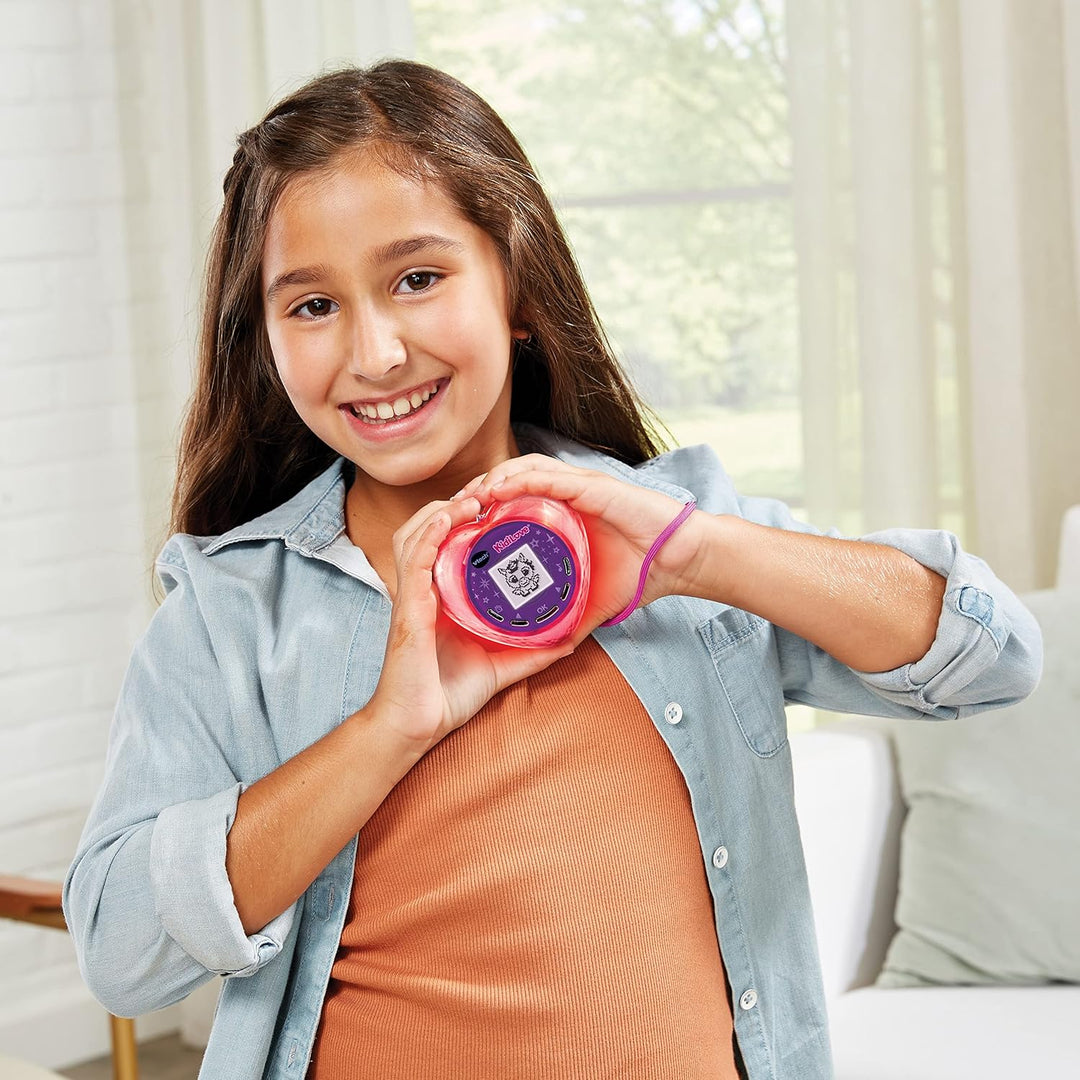 Vtech KidiLove – Magisches Haustier in leuchtendem Herz – Mit Lichteffekten, Musik und Spielen – Für