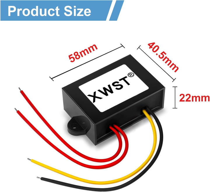 Spannungswandler AC 24V auf Dc 5V 5A 25W Abwärtswandler DC 12V/ 24V auf 5V Abwärtsstromversorgungsmo