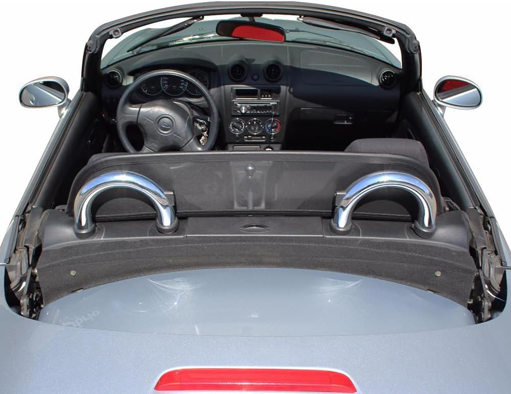 Aperta Windschott passend für Daihatsu Copen 100% Passgenau OEM Qualität Schwarz Windstop Windabweis