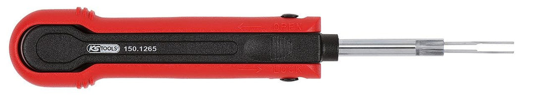 KS Tools 150.1265 Entriegelungswerkzeug für Flachsteckhülsen 1,5 mm (AMP Tyco MT II)