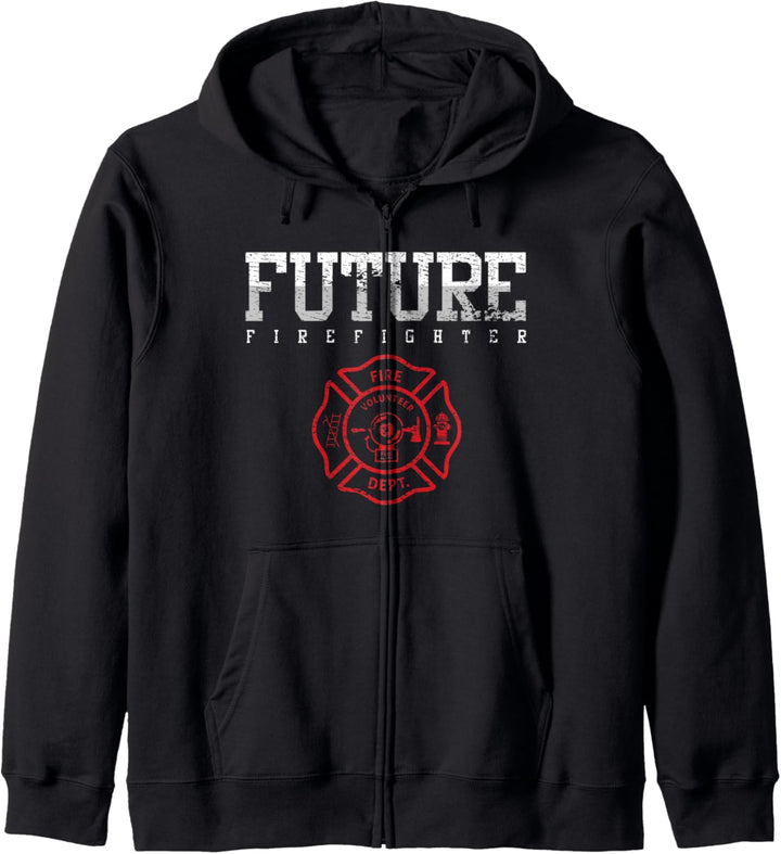 Future Firefighter Fire Department Feuerwehrmann Rettung Notfall Kapuzenjacke