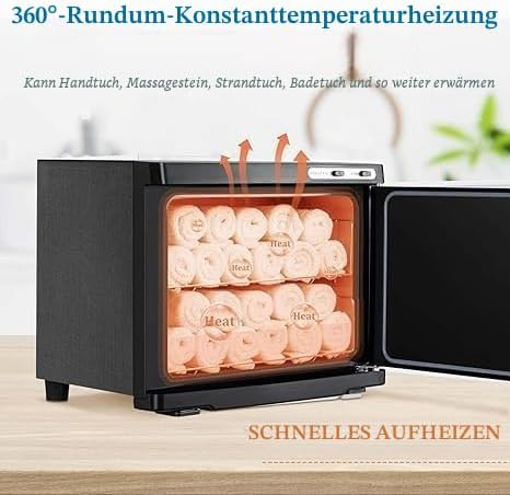 Citybee Handtuchwärmer Towel Warmer - UV Handtuch Wärmegerät - Handtuch Wärmer 360° Heizung Handtüch