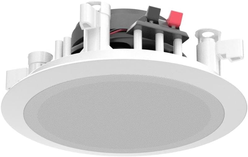 pyle Home pdic51rd 2-Zweiwege-Decken-Wandhalterung Lautsprecher System – schwarz Standard schwarz, S
