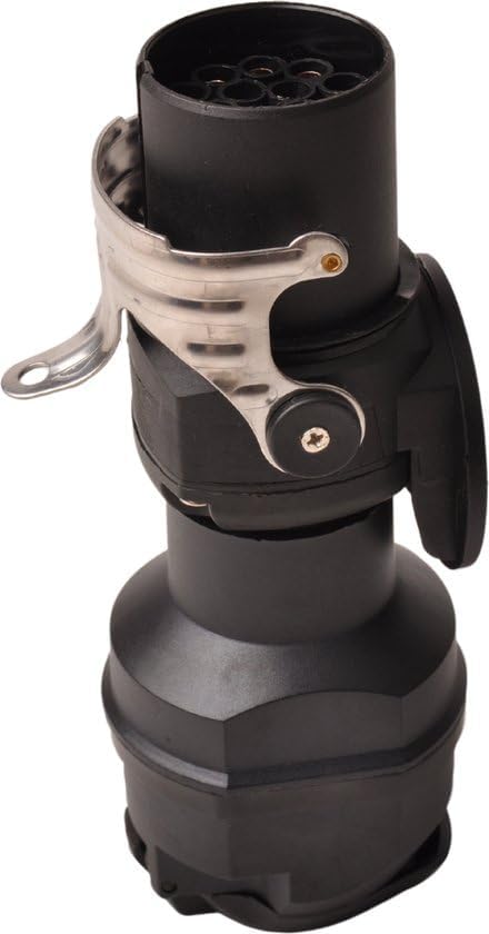 Spannungswandler 7P 12V auf 15P 24V | Adapter für Anhänger 7P/12V ISO1724 auf Fahrzeug 15P/24V ISO12