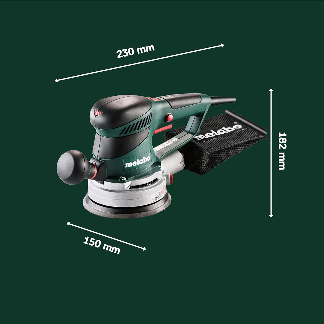 Metabo Exzenterschleifer SXE 450 TurboTec (600129000) Karton, Durchmesser des Stütztellers: 150 mm,