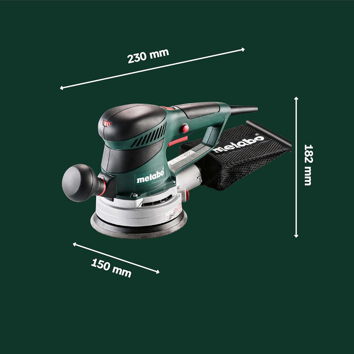 Metabo Exzenterschleifer SXE 450 TurboTec (600129000) Karton, Durchmesser des Stütztellers: 150 mm,