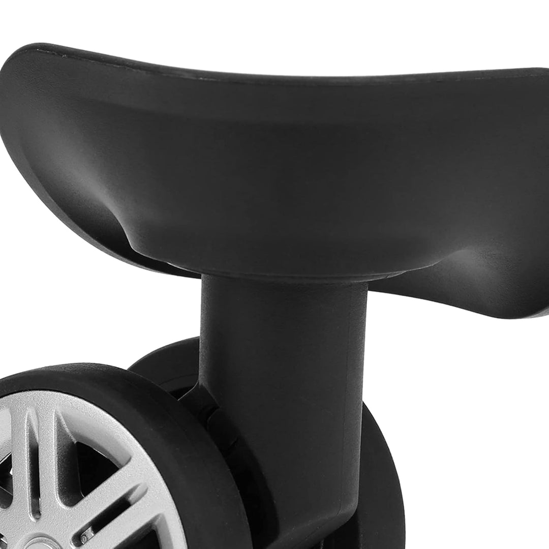 Gepäckkoffer-Räder Ersatz,Universalrad 1 Paar,Zweireihige Räder mit Stummschaltung,Verschleissfeste