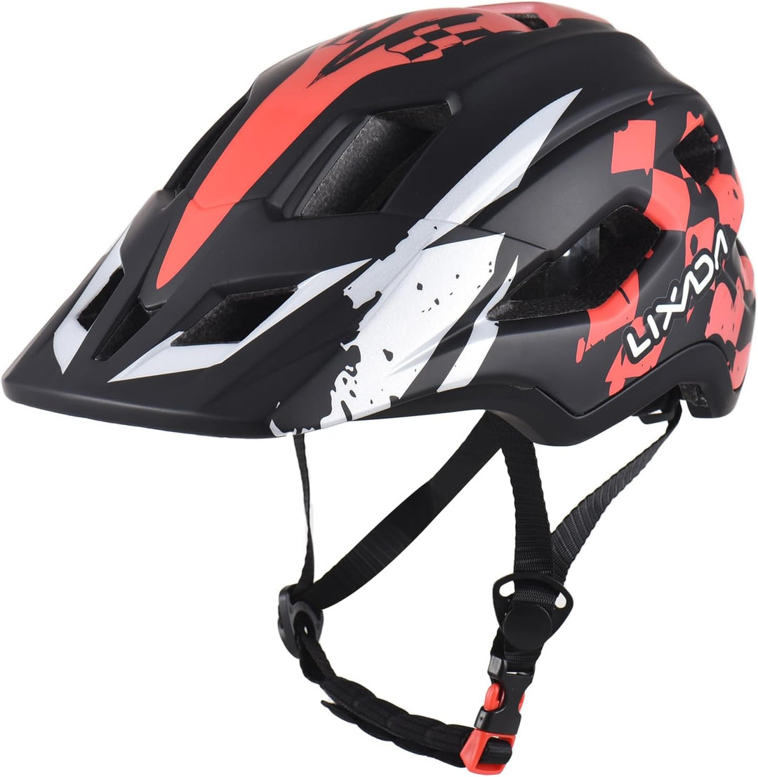 Lixada Fahrradhelm Kinder Helm Fullface Abnehmbar Unisex 52-56cm Children's Helmet 2-In-1 Integrated