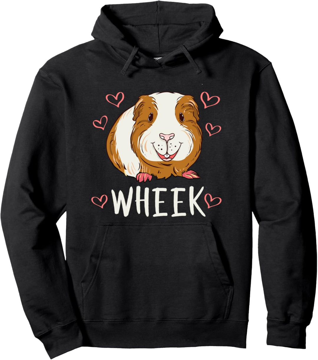 Wheek | Süsse Haustier Geschenk Idee | Meerschweinchen Pullover Hoodie