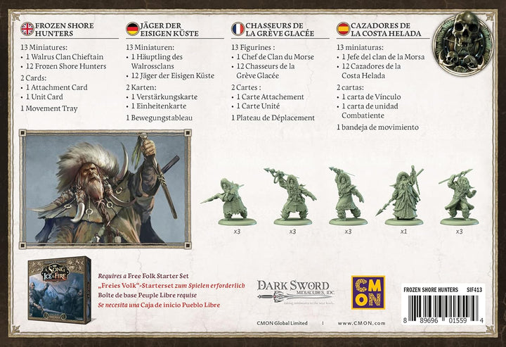 CMON | A Song of Ice &amp; Fire – Jäger der Eisigen Küste | Erweiterung | Tabletop | 2 Spieler | Ab 14+