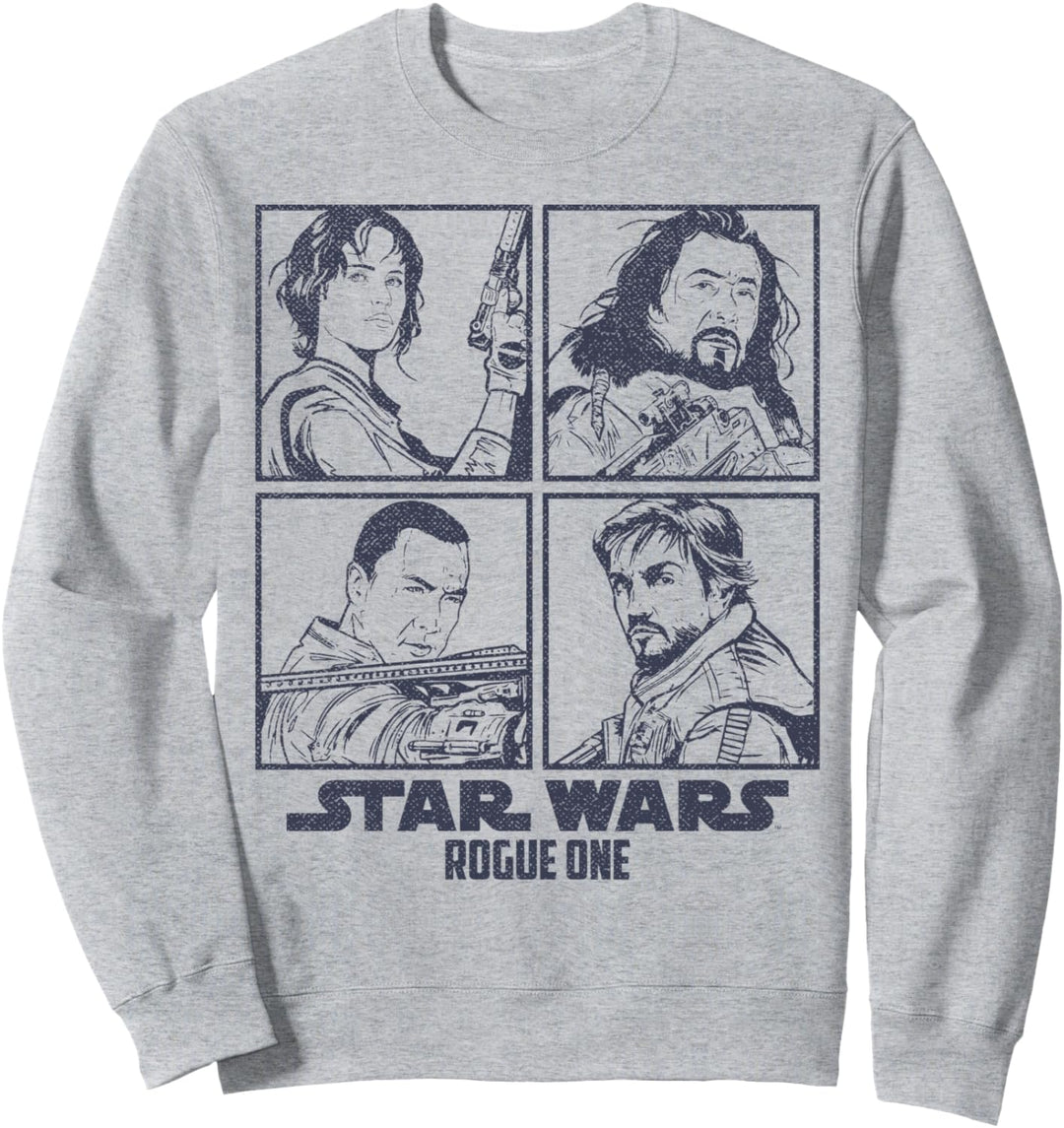 Star Wars Rogue One Rebel 4-Square Sweatshirt