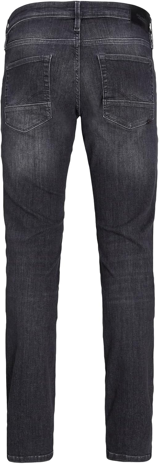 Jack & Jones Herren Jeans 28W / 32L Black Denim, 28W / 32L Black Denim