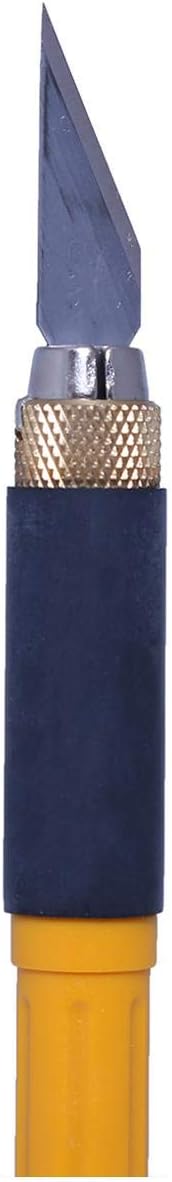 Olfa OLFA AK-4 Cuttermesser, Kunststoff, Schwarz und Gelb, 14 x 0,6 x 0,6 cm