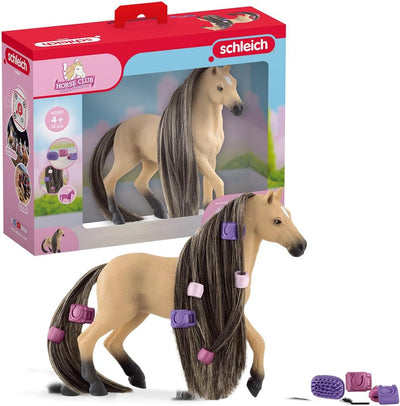 SCHLEICH Horse Club 42580 Sofia's Beauties Andalusierstuten Pferde-Beauty Set mit Bürste & 42616 Haa