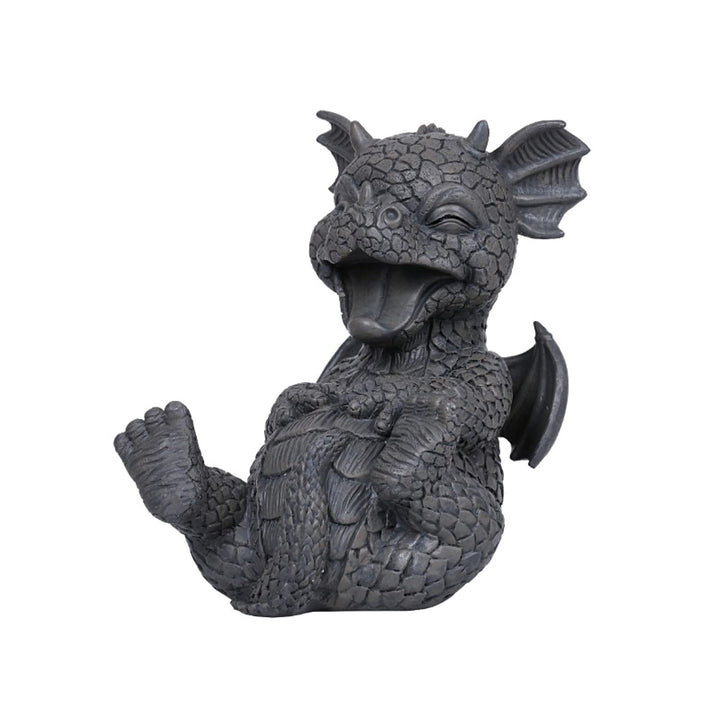 Pacific Trading Laugh Out Loud LOL Outdoor Drache Gartenstatue, 20,3 cm