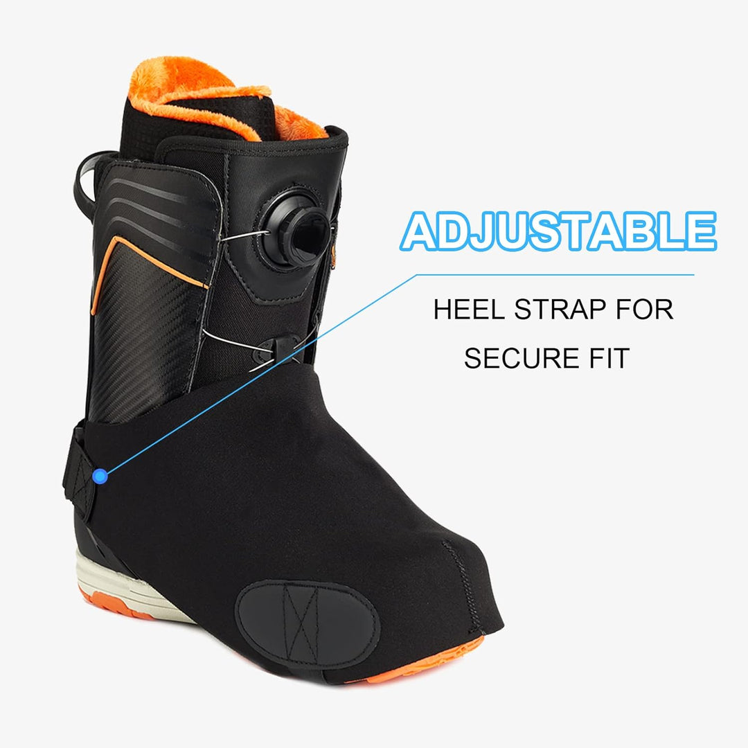 Skischuhüberzüge Verstellbare Warme Stiefel Handschuh Skischuhe Abdeckung Neopren Skischuhüberzieher
