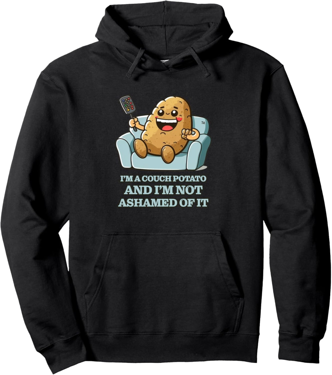 Lustige Kartoffel, lustige Kartoffel-Sofa, Kartoffel Pullover Hoodie