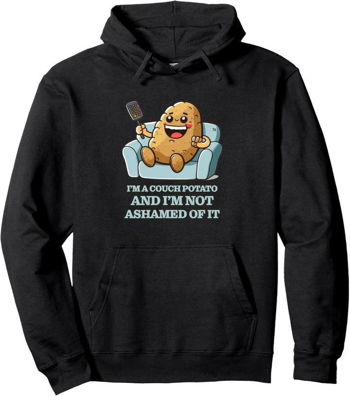 Lustige Kartoffel, lustige Kartoffel-Sofa, Kartoffel Pullover Hoodie