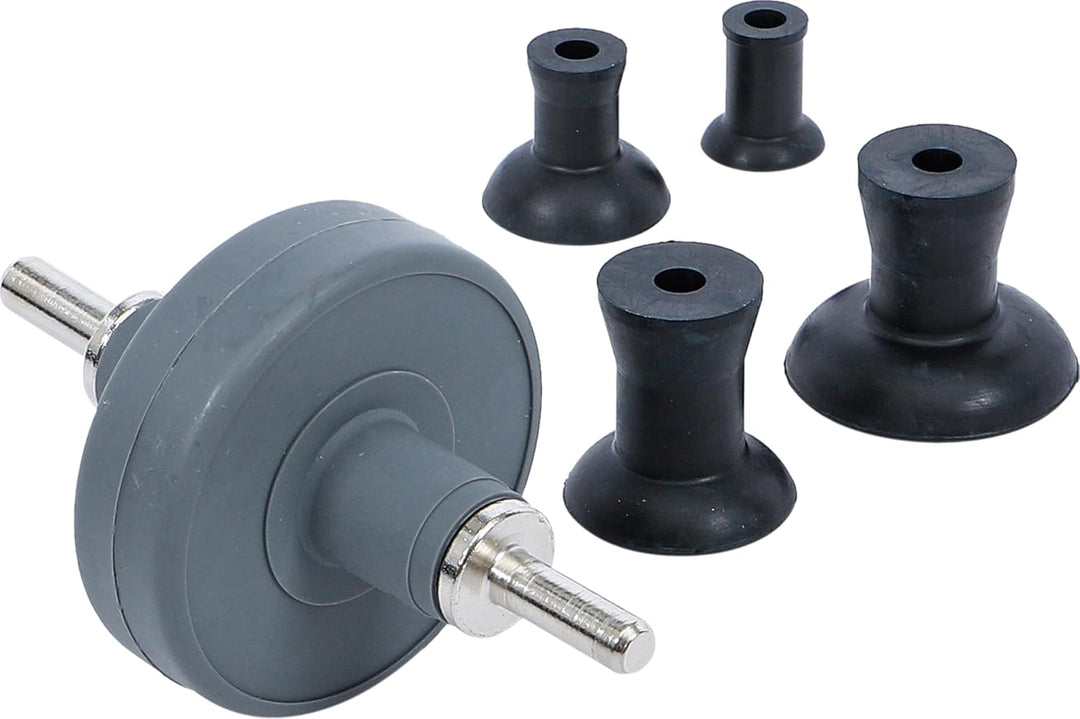 BGS 1738 | Ventileinschleif-Bohrmaschinenaufsatz | 13 mm Schaft | inkl. Saugteller in 20, 30, 35 und