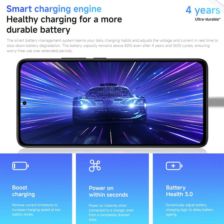XIAOMI Redmi Note 14 NFC Smartphone, 8+256 GB, Helio G99 Ultra Prozessor und Triple Kamera AI 108MP,