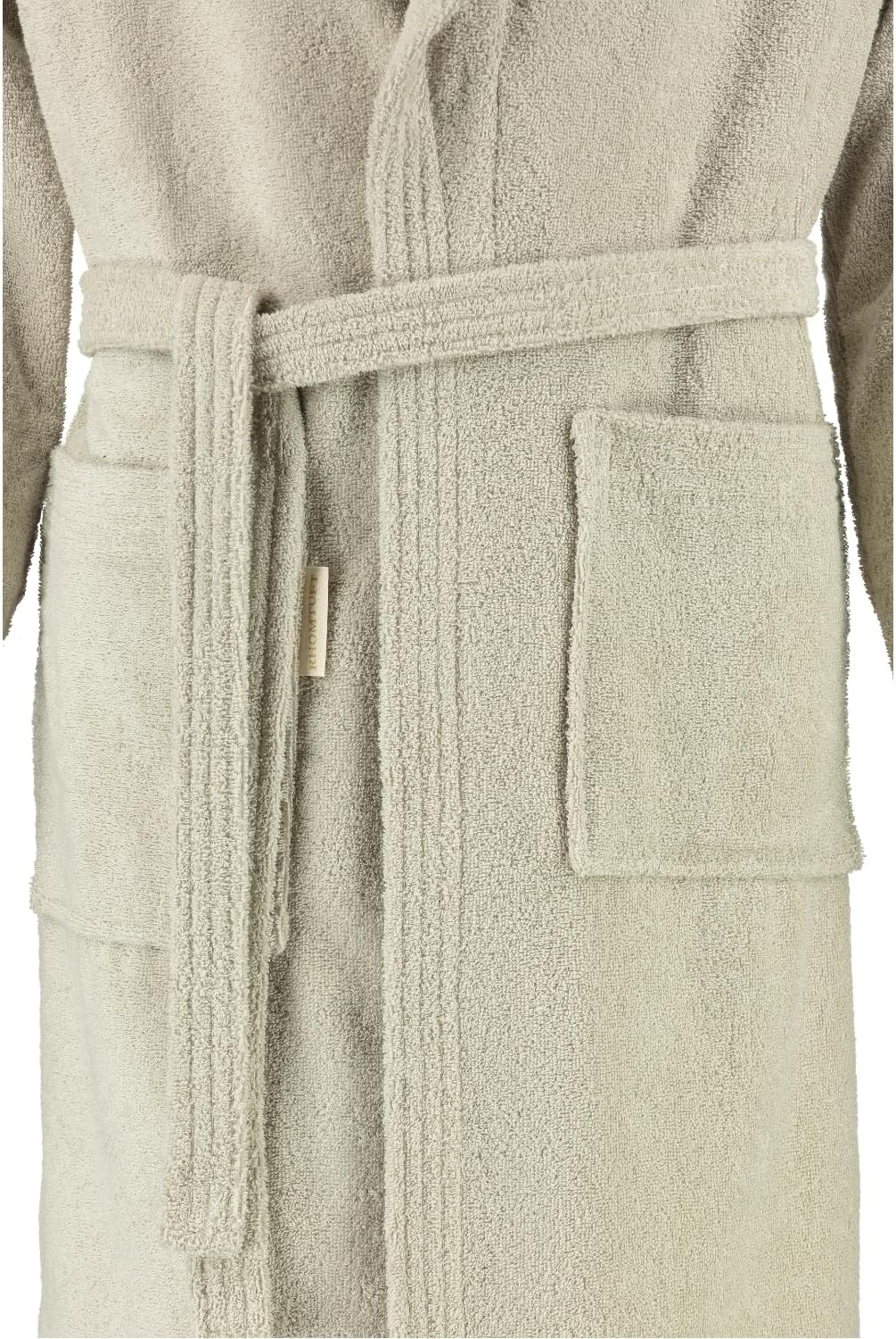 Rhomtuft Bademäntel unisex Schalkragen Sir &amp; Lady stone - 320 XL XL Stone, XL Stone