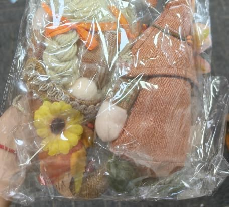 Herbstdeko Wichtel,2 Stück Herbst Dekoration Wichtel,Herbst Zwerg Plüsch das Erntedankfest,Herbstdek