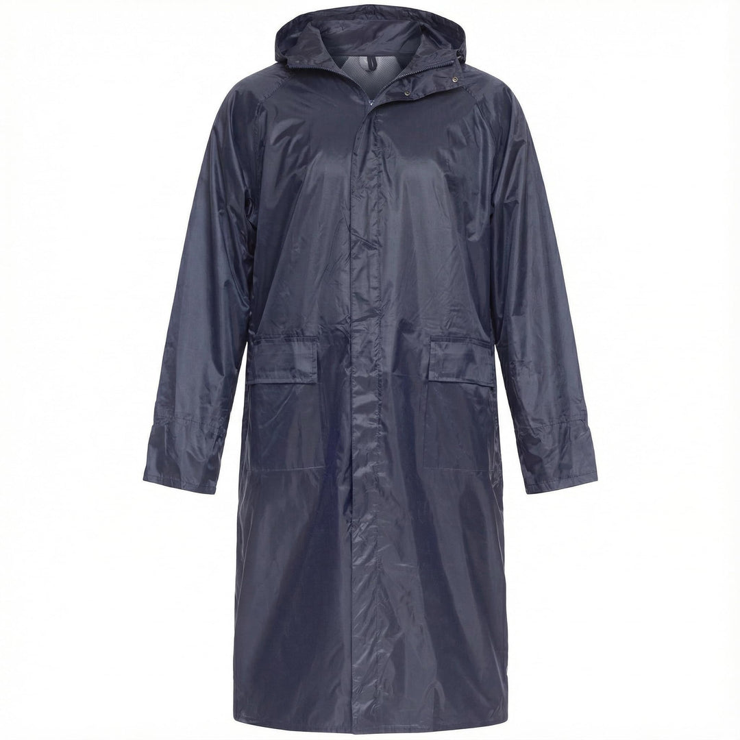 BWOLF POSEIDON Regenmantel Herren Regenmantel Wasserdichte Lange Regenjacke Outdoor Wiederverwendbar