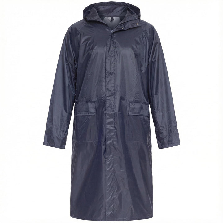 BWOLF POSEIDON Regenmantel Herren Regenmantel Wasserdichte Lange Regenjacke Outdoor Wiederverwendbar