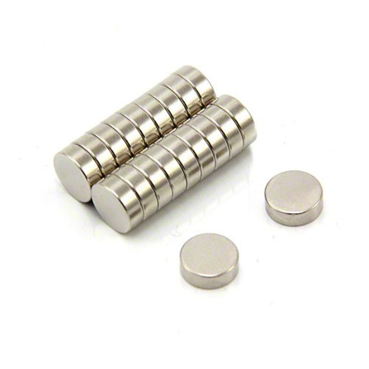 Magnetastico® | 50 Stück Neodym Magnete N52 Scheibe 7x3 mm | Kühlschrankmagnet Pinnwandmagnet Whiteb