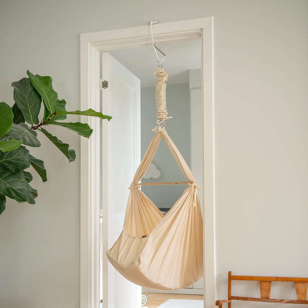 Membantu Türklammer für Baby Federwiege & Babyhängematte | bis 15 kg belastbar & Türrahmen bis 25 cm