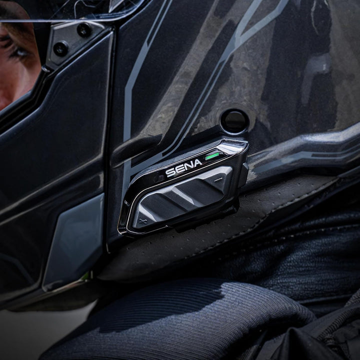 Sena Spider X Slim Mesh Intercom Motorrad-Headset-Kommunikationssystem Einzelpackung, Einzelpackung