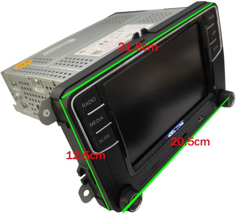 SCUMAXCON Autoradio RCD330 RCD360 PRO2 Carplay Androidauto Bluetooth USB 6.5" Radio Funktionen OPS f