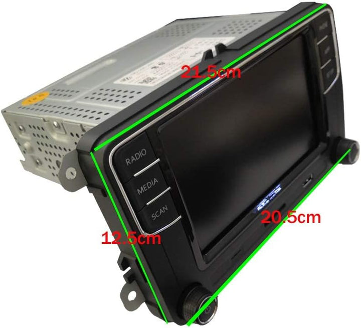 SCUMAXCON Autoradio RCD330 RCD360 PRO2 Carplay Androidauto Bluetooth USB 6.5" Radio Funktionen OPS f