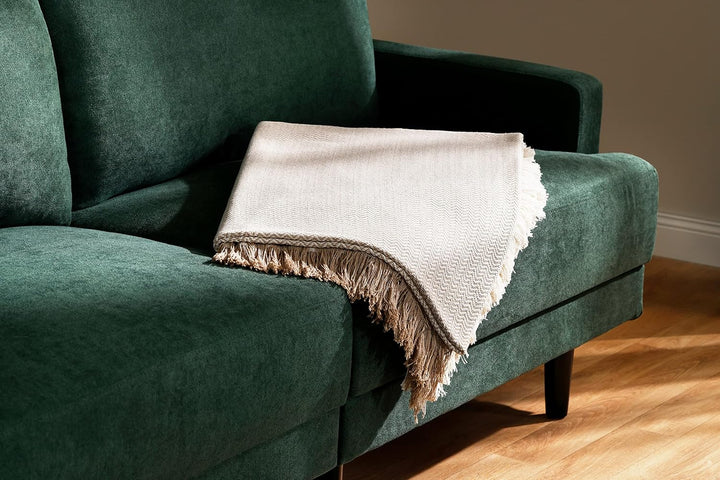 Mehrzweckdecke Oslo, Plaid, 180 x 270 cm, Beige