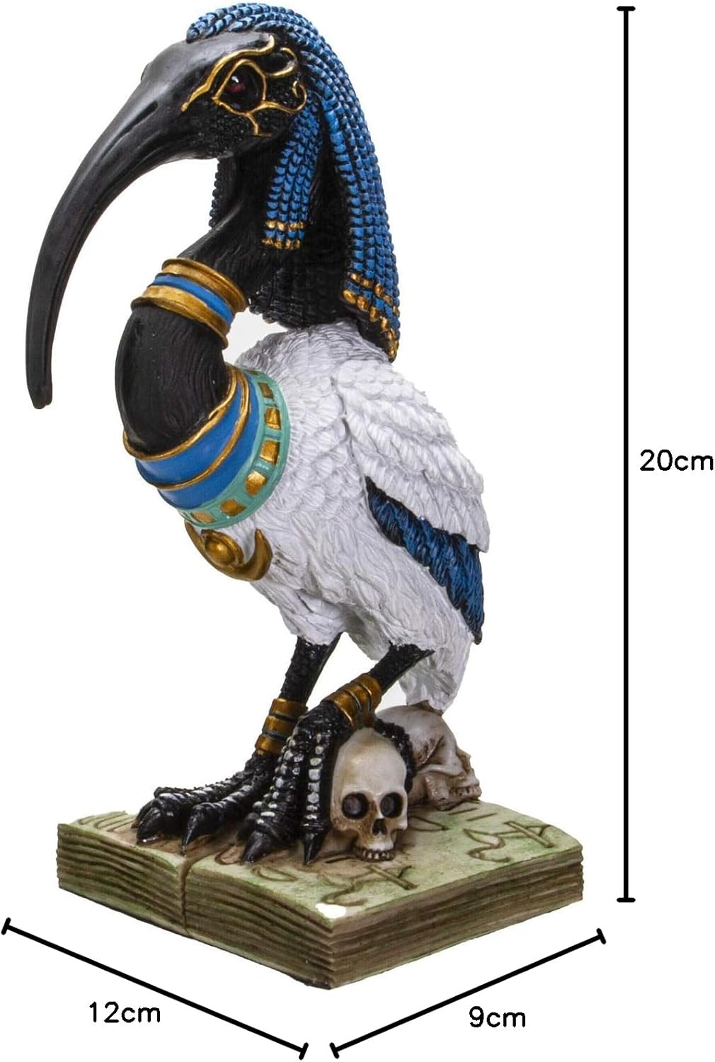 Pacific Giftware Thot Figur von Stanley Morrison - Altägyptischer Gott Thoth Ibis Ägypten Deko