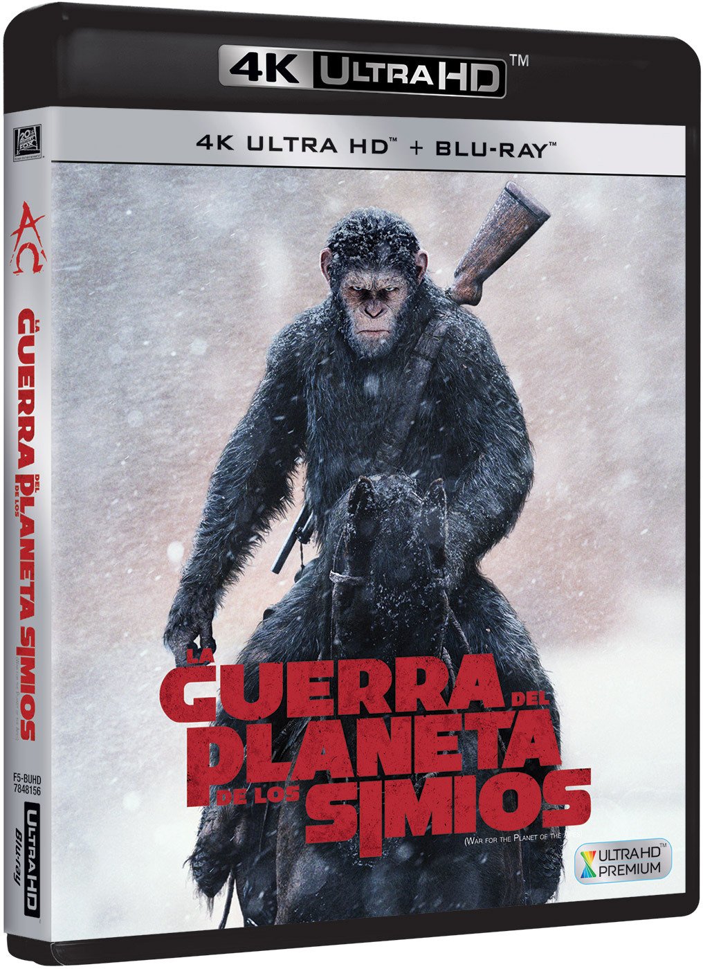 Planet der Affen: Survival [4k Ultra-HD + Blu-Ray] (War for the Planet of the Apes, Spanien Import,