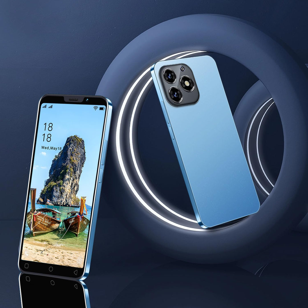 MTGud Günstige Smartphones, 5,0 Zoll IPS Display, 16GB ROM, 128GB, erweiterbar, Android 9.0, Dual-SI
