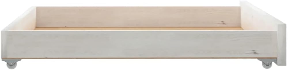 vidaXL 2X Massivholz Kiefer Schublade für Tagesbetten Bettkasten Bettschubkasten Unterbettschublade