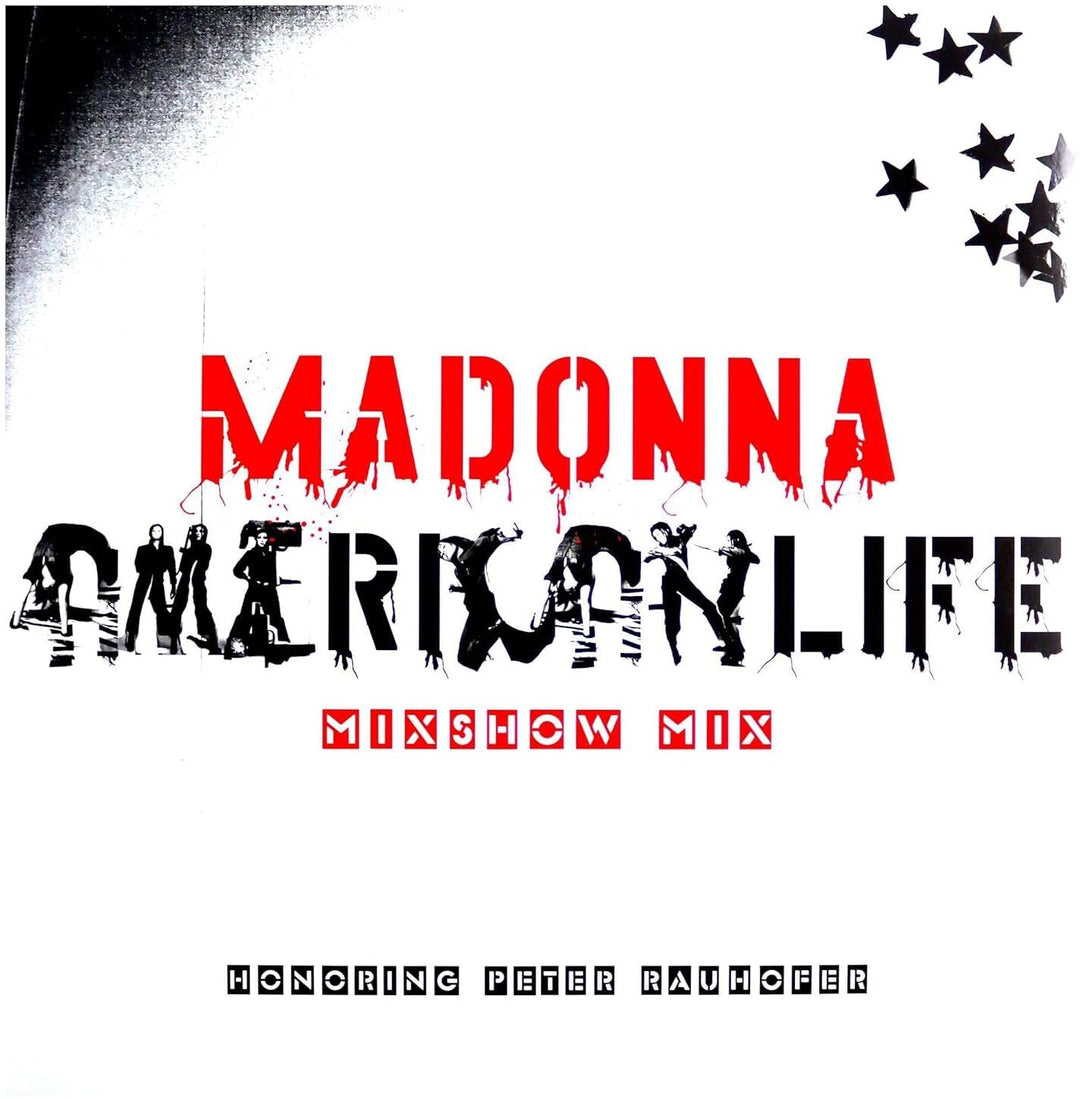 American Life Mixshow Mix (In Memory of Peter Rauhofer), Vinyl