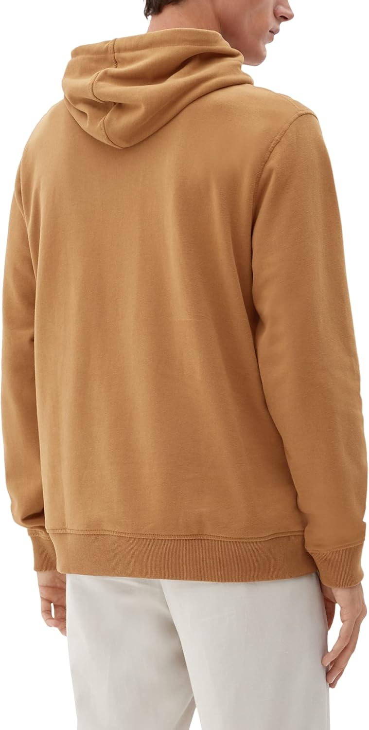 s.Oliver Herren Sweatshirt Langarm S Brown, S Brown